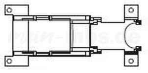PIKO ET59900-28 - H0 - Motorhalter
